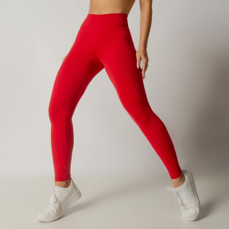 Lounge Basic Red Fitness Legging LG2231